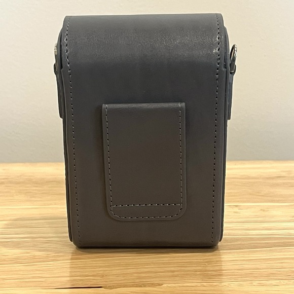 Canon PowerShot G7 X Mark III, G7 X Mark II, G7 X Leather Camera Case Gray Strap - Picture 3 of 9